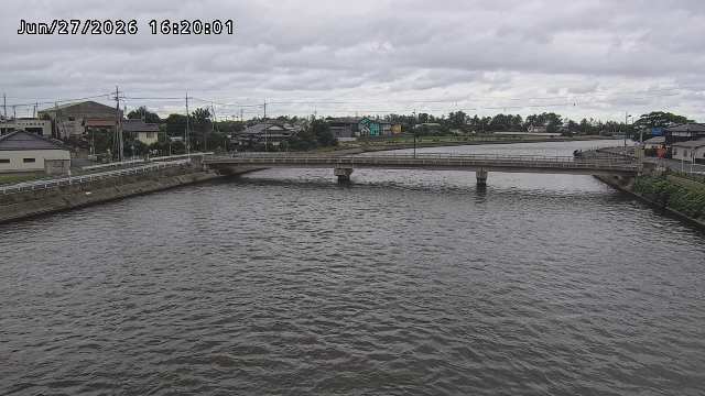 橋津川水門１（下流）2026/06/27 19:20:00