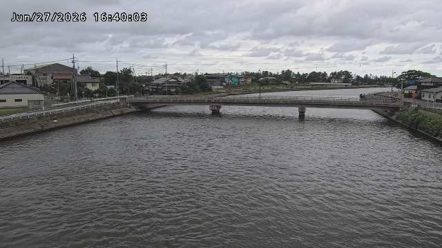 橋津川水門１（下流）2026/06/27 19:20:00