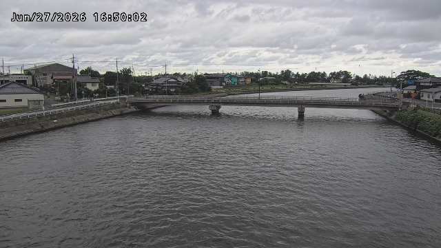 橋津川水門１（下流）2026/06/27 19:20:00