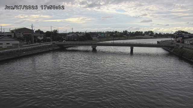 橋津川水門１（下流）2026/06/27 19:20:00