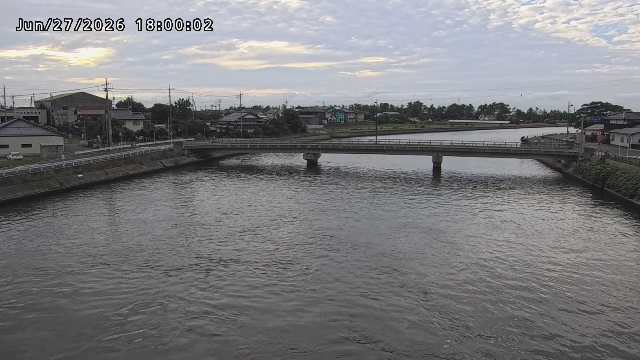 橋津川水門１（下流）2026/06/27 19:20:00