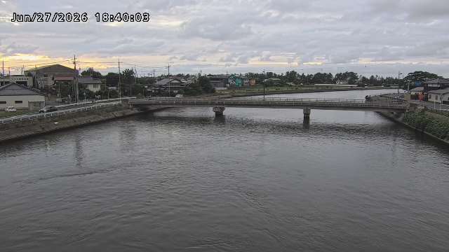 橋津川水門１（下流）2026/06/27 19:20:00