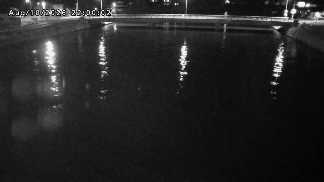 橋津川水門１（下流）2026/08/11 20:20:00