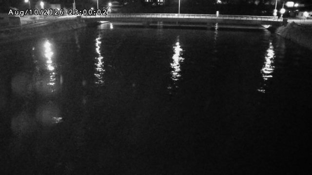 橋津川水門１（下流）2026/08/11 20:20:00