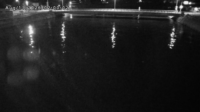 橋津川水門１（下流）2026/08/11 20:20:00