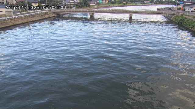 橋津川水門１（下流）2026/08/11 20:20:00