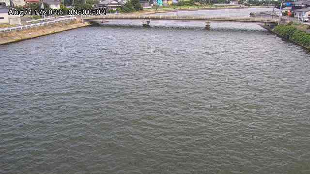 橋津川水門１（下流）2026/08/11 20:20:00