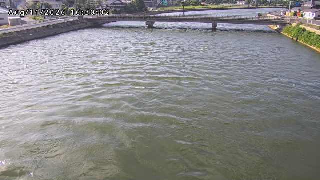 橋津川水門１（下流）2026/08/11 20:20:00