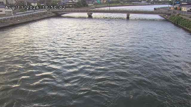 橋津川水門１（下流）2026/08/11 20:20:00