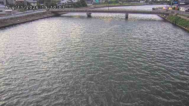 橋津川水門１（下流）2026/08/11 20:20:00