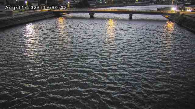 橋津川水門１（下流）2026/08/11 20:20:00