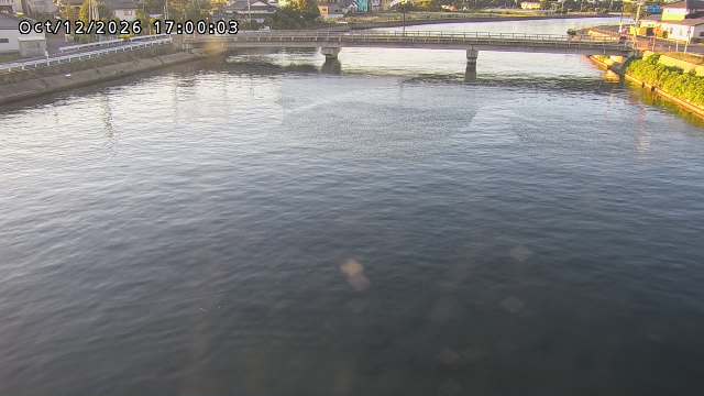 橋津川水門１（下流）2026/10/13 16:40:00