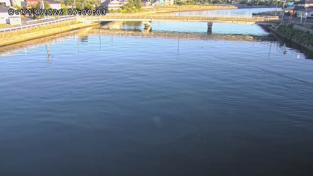橋津川水門１（下流）2026/10/13 16:40:00