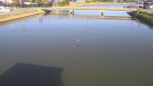 橋津川水門１（下流）2026/10/13 16:40:00