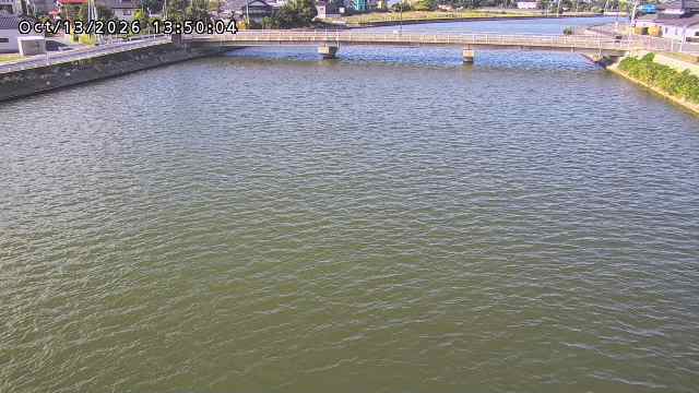橋津川水門１（下流）2026/10/13 16:40:00