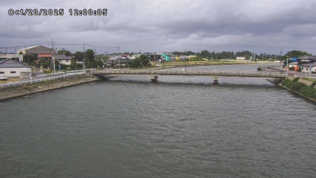 橋津川水門１（下流）2025/10/21 5:50:00
