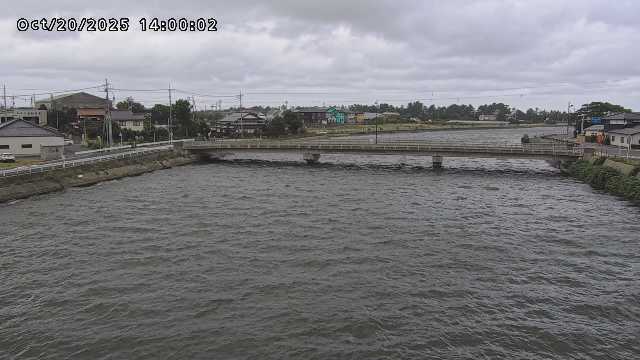 橋津川水門１（下流）2025/10/21 5:50:00