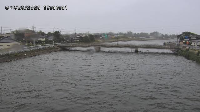 橋津川水門１（下流）2025/10/21 5:50:00