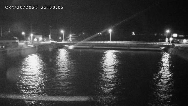 橋津川水門１（下流）2025/10/21 5:50:00