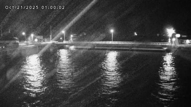 橋津川水門１（下流）2025/10/21 5:50:00
