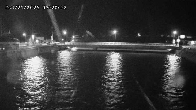 橋津川水門１（下流）2025/10/21 5:50:00