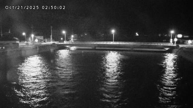 橋津川水門１（下流）2025/10/21 5:50:00