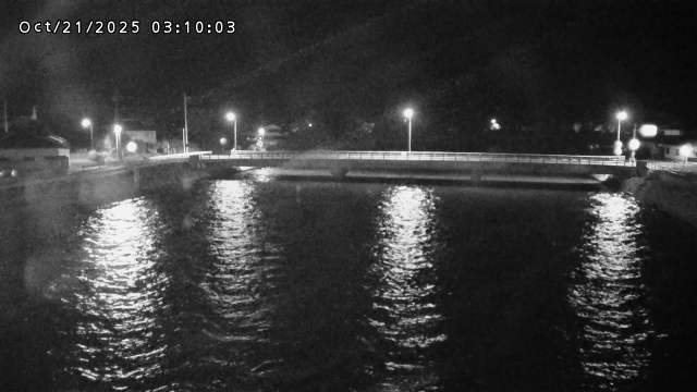 橋津川水門１（下流）2025/10/21 5:50:00
