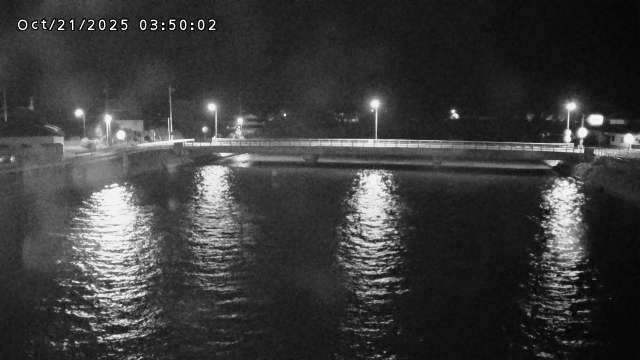 橋津川水門１（下流）2025/10/21 5:50:00