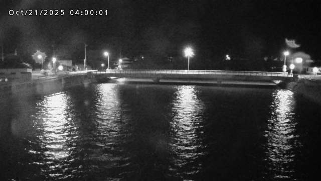 橋津川水門１（下流）2025/10/21 5:50:00