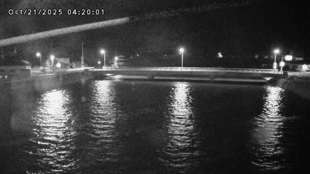 橋津川水門１（下流）2025/10/21 5:50:00