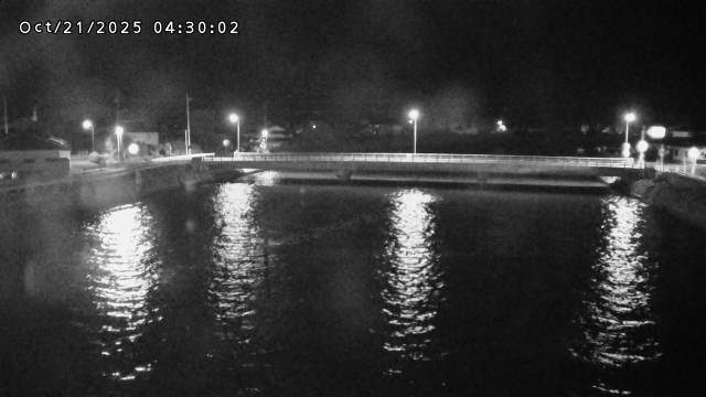 橋津川水門１（下流）2025/10/21 5:50:00