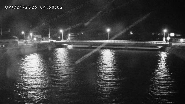 橋津川水門１（下流）2025/10/21 5:50:00