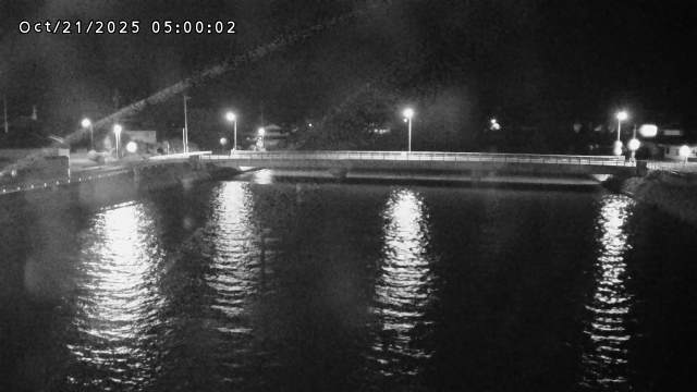 橋津川水門１（下流）2025/10/21 5:50:00
