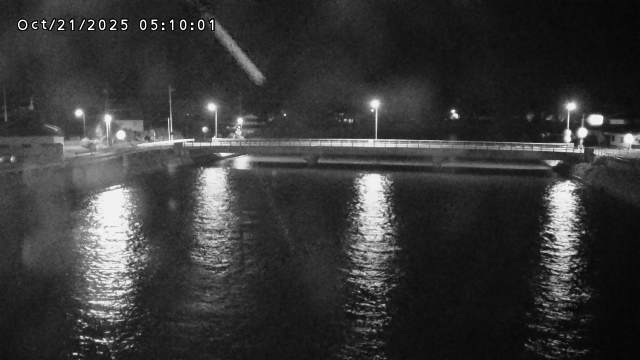 橋津川水門１（下流）2025/10/21 5:50:00