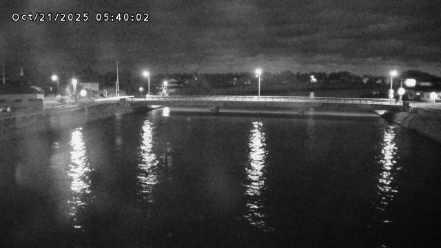 橋津川水門１（下流）2025/10/21 5:50:00