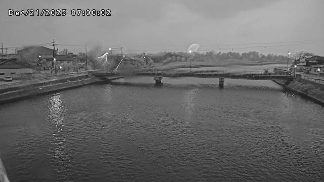 橋津川水門１（下流）2025/12/21 22:50:00