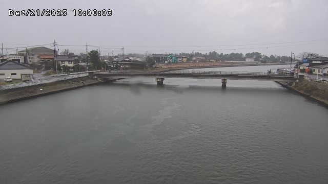 橋津川水門１（下流）2025/12/21 22:50:00