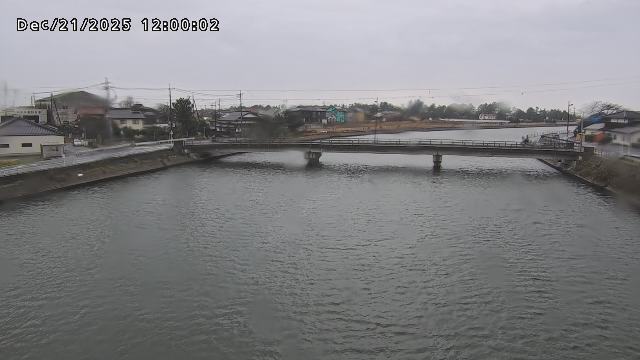 橋津川水門１（下流）2025/12/21 22:50:00