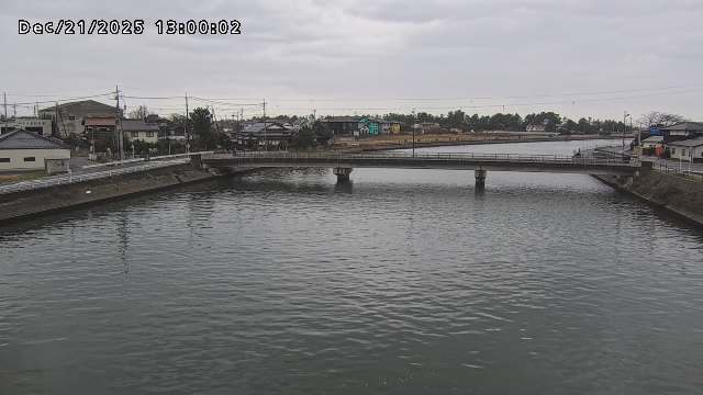 橋津川水門１（下流）2025/12/21 22:50:00
