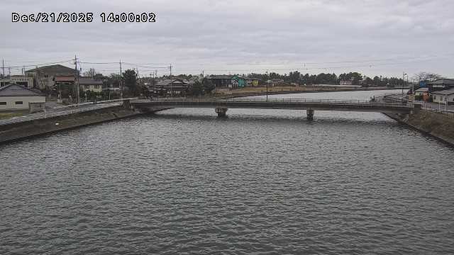 橋津川水門１（下流）2025/12/21 22:50:00