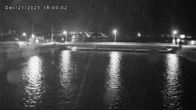 橋津川水門１（下流）2025/12/21 22:50:00