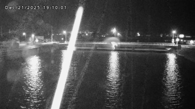 橋津川水門１（下流）2025/12/21 22:50:00