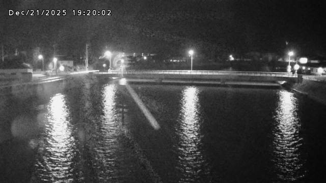 橋津川水門１（下流）2025/12/21 22:50:00