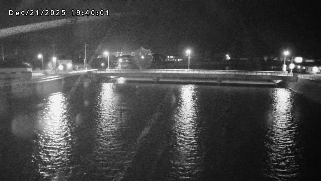 橋津川水門１（下流）2025/12/21 22:50:00