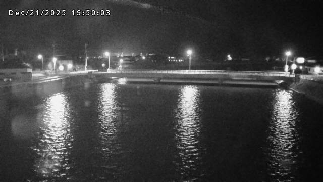 橋津川水門１（下流）2025/12/21 22:50:00