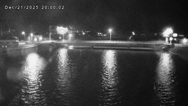 橋津川水門１（下流）2025/12/21 22:50:00