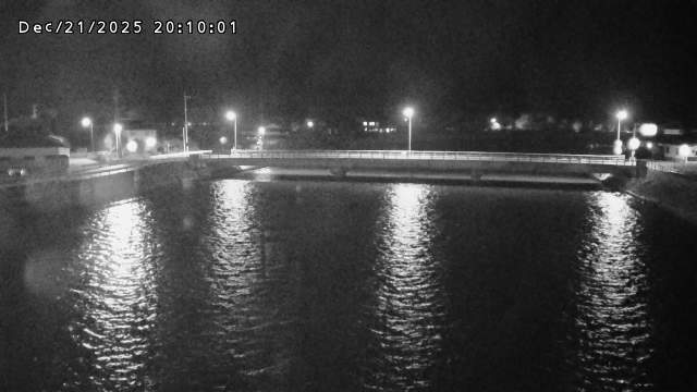 橋津川水門１（下流）2025/12/21 22:50:00