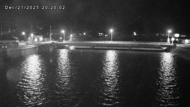 橋津川水門１（下流）2025/12/21 22:50:00