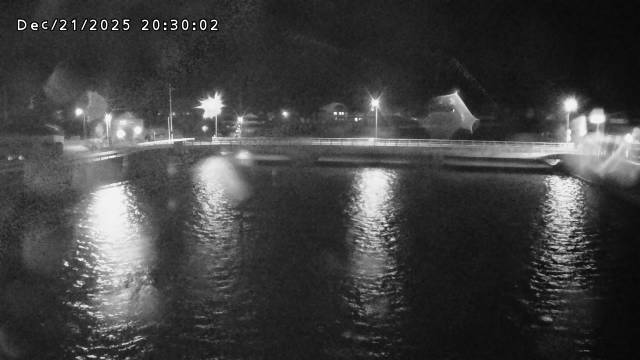 橋津川水門１（下流）2025/12/21 22:50:00