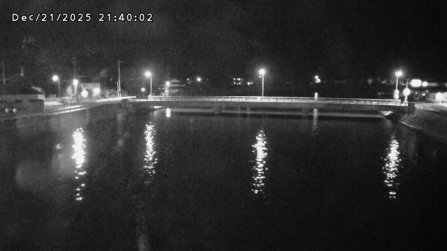 橋津川水門１（下流）2025/12/21 22:50:00